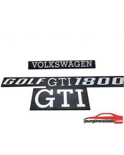Monogrammes Volkswagen Golf Gti 1800