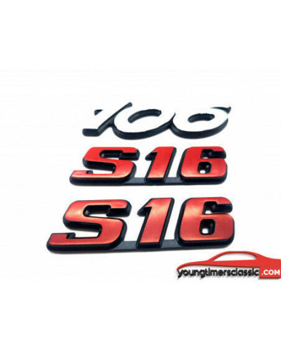 Monograma 106 y logotipo S16