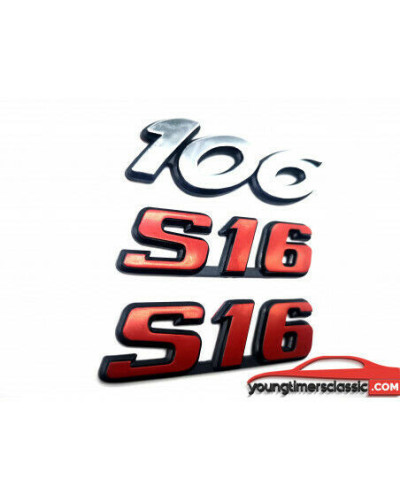 Monogram 106 and Logo S16