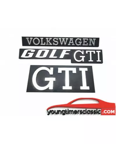 Volkswagen Golf GTI monograms