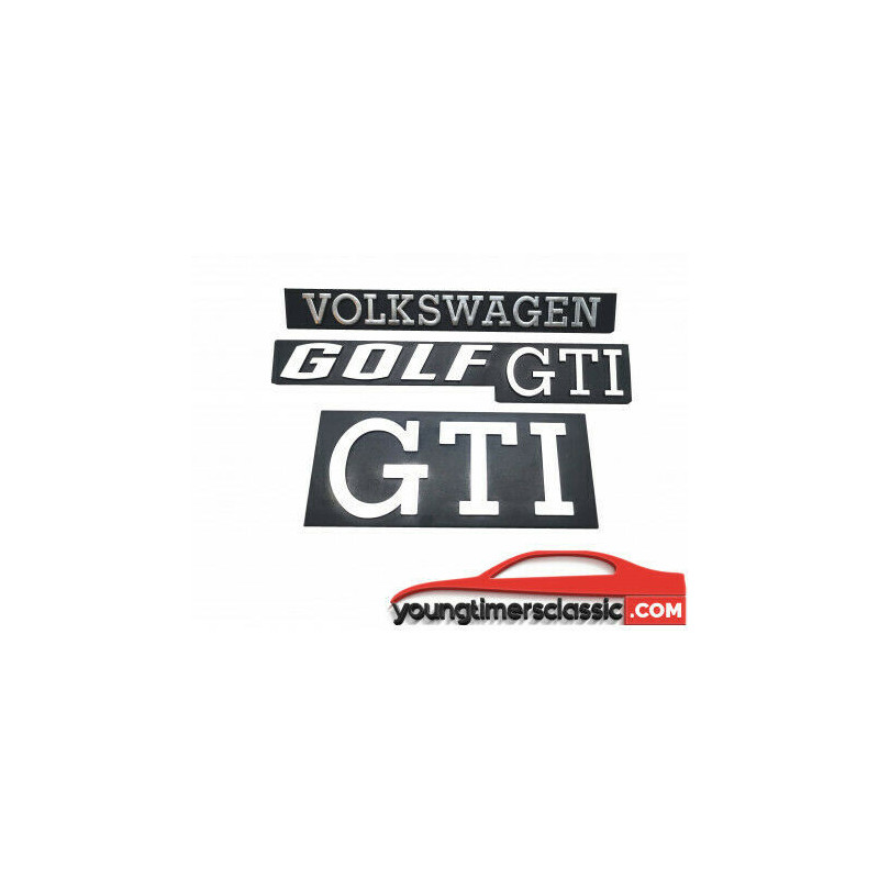 Volkswagen Golf GTI monograms