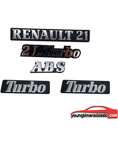 Monogrammes Renault 21 2L Turbo ABS