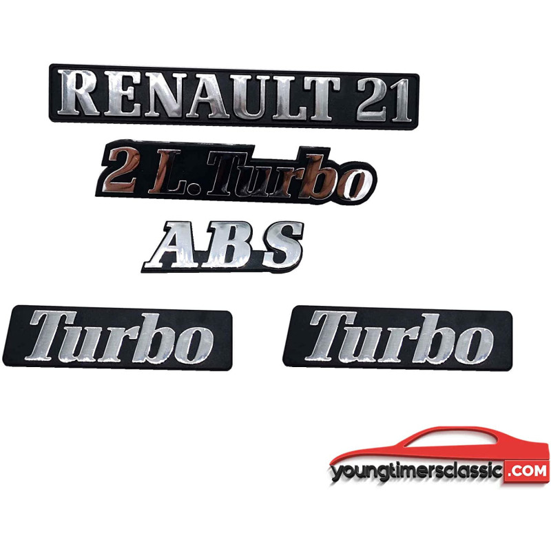 Renault 21 2L Turbo ABS-monogrammen