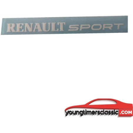 Autocollants stickers tableau bord Renault sport Megane 3 RS x2