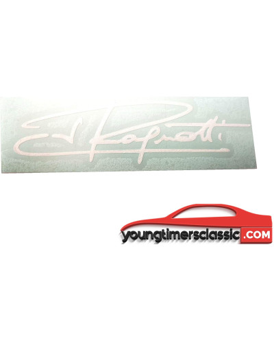 Jean Ragnotti Signature-stickers