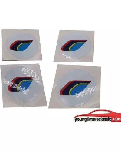 Wielnaaf Peugeot 205 PTS-stickers
