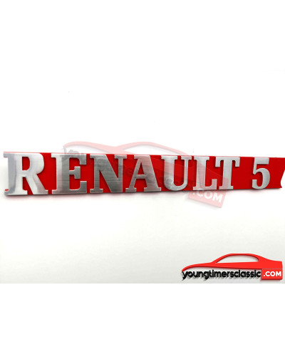 Monogramma Renault 5 rosso per Gt Turbo