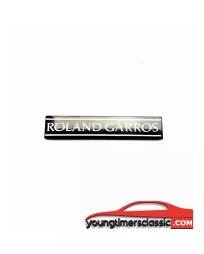 Monogramme Roland Garros pour Peugeot 205