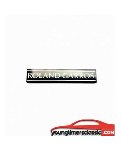 Roland Garros-monogram voor Peugeot 205