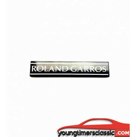 Logotipo de Roland Garros para Peugeot 205