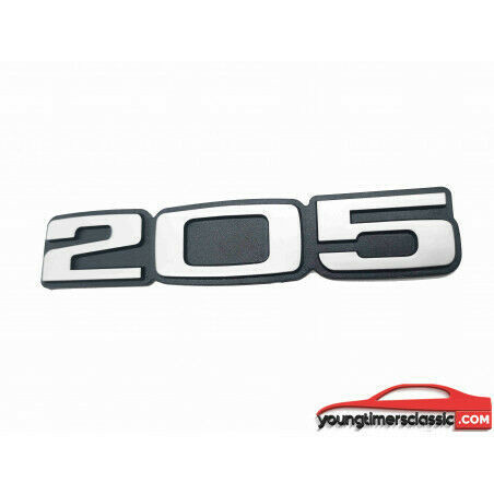 Logo 205 para Peugeot 205 XS