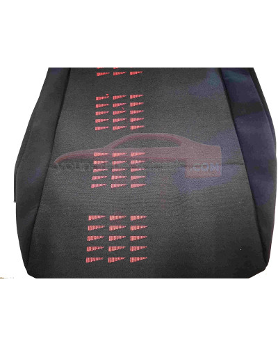 Tapizado de asientos R5 Gt Turbo fase 2, banderín rojo