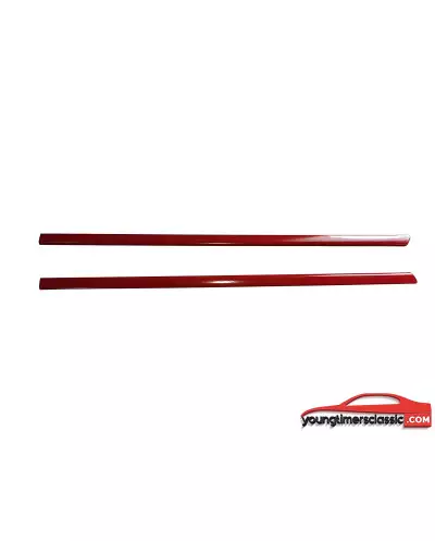 Embellecedores rojos Peugeot 205 GTI