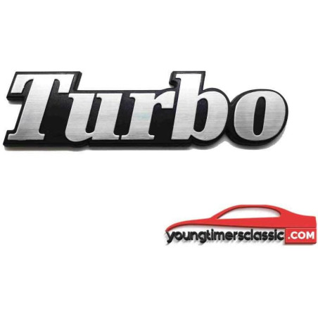 Logotipo Turbo para Renault 5 Alpine