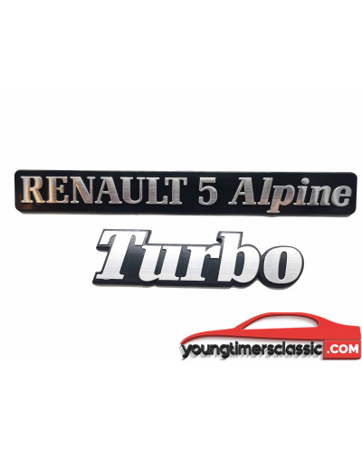 Monogrammes Renault 5 Alpine Turbo