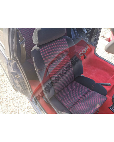 Seat covers Fabrics Peugeot 205 Cti Quartet