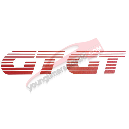 GT Aufkleber für Peugeot 205 GT Frontkotflügel