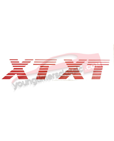 XT stickers for Peugeot 205 XT front wing