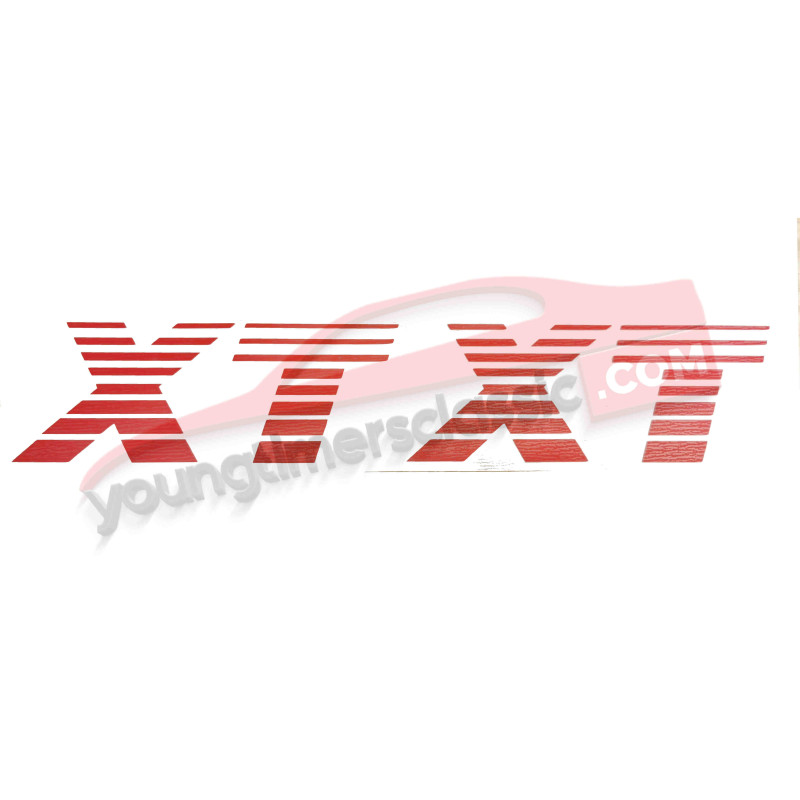 Adesivi XT per alettone anteriore Peugeot 205 XT