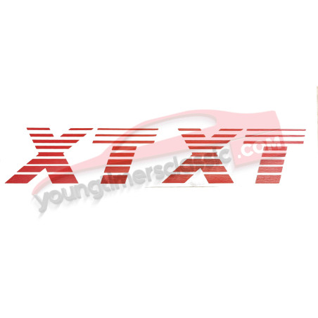 Adhesivos XT para alerón delantero Peugeot 205 XT