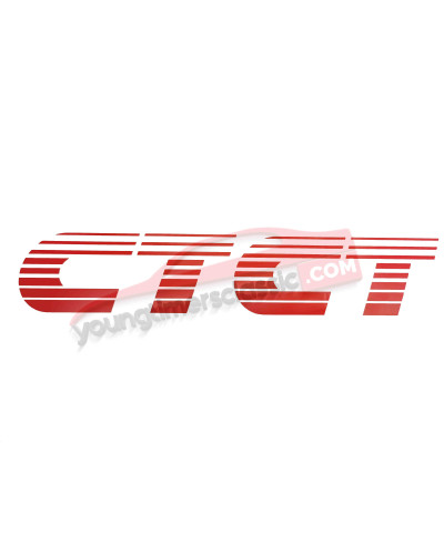 CT stickers for Peugeot 205 CT front fenders