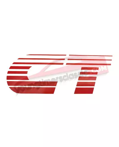 Stickers CT pour ailes avant Peugeot 205 CT