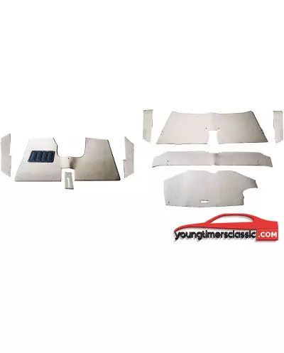 Renault 5 Alpine and R5 Alpine Turbo carpet set