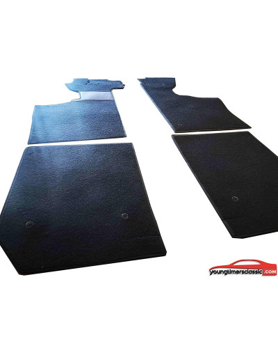 Tapis De Sol Pour Renault Alpine A110 Noir