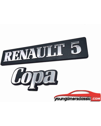 Logo de coffre Renault 5 Copa