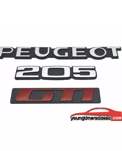 Monogrammi Peugeot 205 GTI
