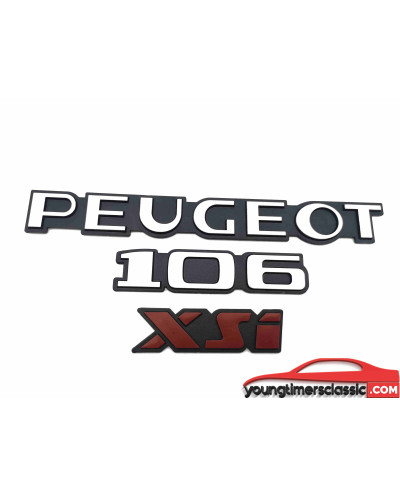 Peugeot 106 XSI monograms