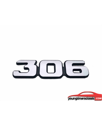 Peugeot 306 XSI juego de 3 Monogramas
