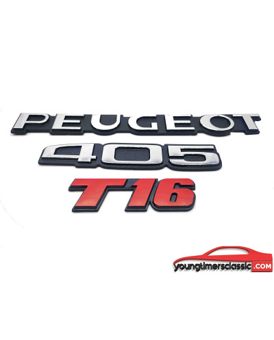 Peugeot 405 T16 monograms