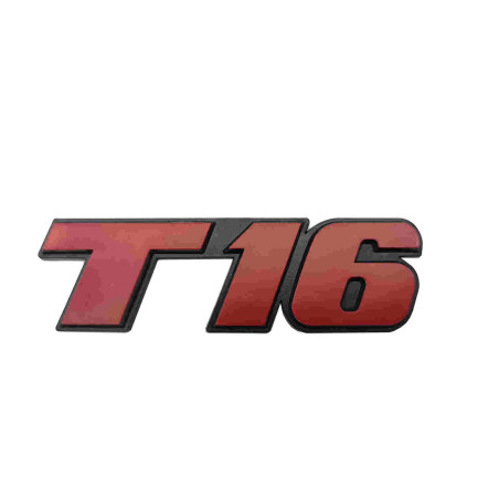 Logo T16 pour Peugeot 405 t16