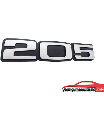 205 logo voor Peugeot 205 Turbo D