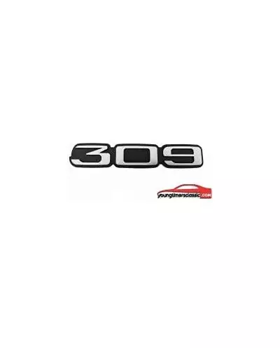 Logo de coffre Peugeot 309
