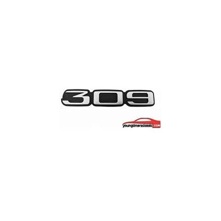 309-logo voor Peugeot 309 GTI 16