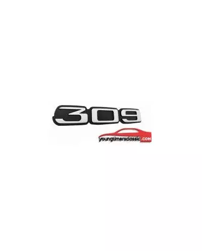 Logo de coffre Peugeot 309 GTI 16 309 tous modèles