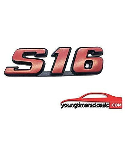 S16 logo's voor Peugeot 306