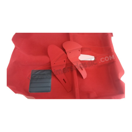 Tappeto rosso Peugeot 205 GTI