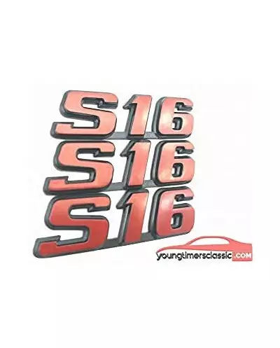 Monogramma S16 per Peugeot 106 S16