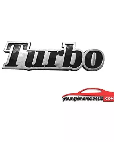 Renault 5 Alpine Turbo grille symbol.