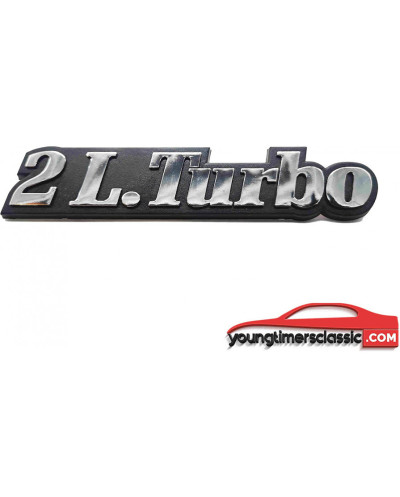 Logo 2L Turbo per Renault 21