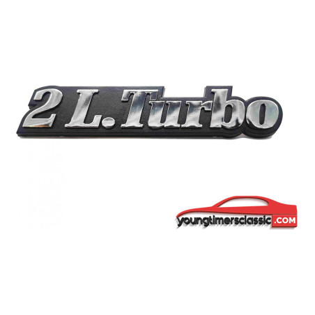 2L Turbo logo for Renault 21