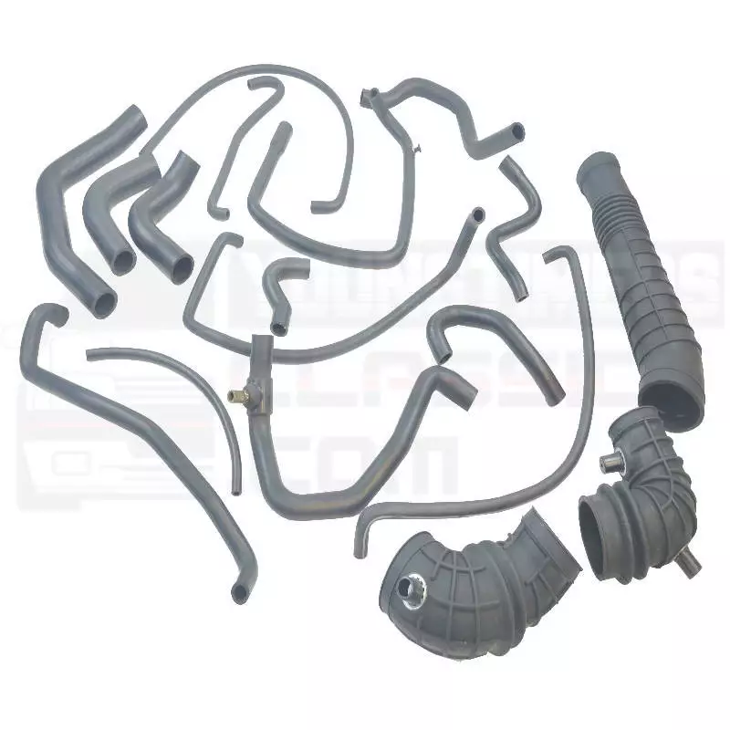 Lot de 18 durites moteur en caoutchouc Pour Peugeot 205 CTI 1986-1987