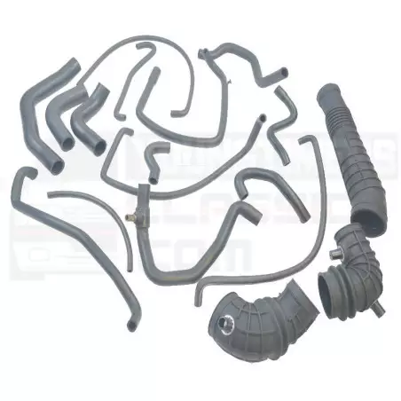 Lot de 18 durites eau huile air 205 CTI 1986-1987