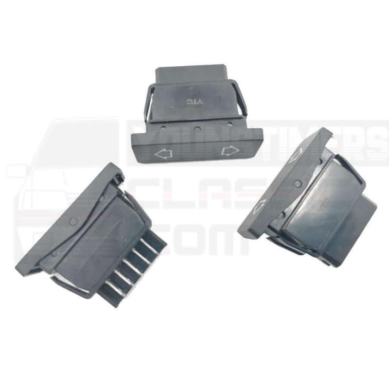 Peugeot 205 RALLYE gray electric window button support with button