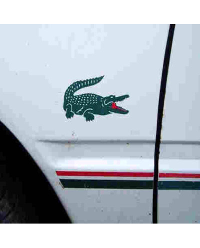 Sticker 205 Lacoste front wing