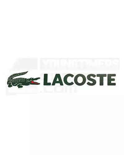 Peugeot 205 Lacoste trunk logo stickers