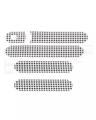 Peugeot 205 Lacoste quarter panel car sticker